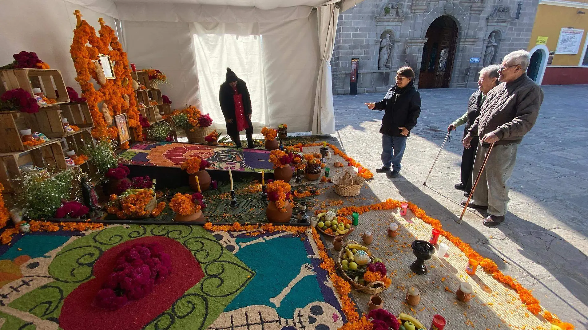 dia de muertos barrio de santiago